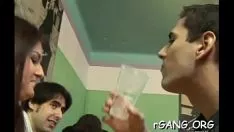 Reproducir Gang upspang con bellezas con cuernos