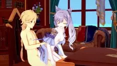 تشغيل Namehin Touch on hentai - Aether X Ganyu Squander Job and fucked - اليابانية الآسيوية المانجا زنجبار حصة كوبال الإباحية