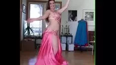Oynat Sıcak göbek dansı saten garnitür