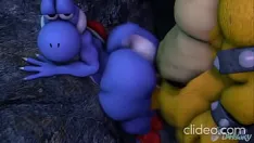 Abspielen Bowser fickt yoshis dicken arsch hart