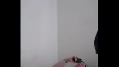 Redare Cumshot Heaven: Sesiune de bukkake amatori solo