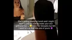 Jouer Un mari cocu regarde la pipe sournoise et l'action du gros cul de sa femme